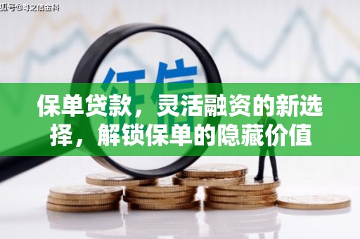 巴楚保单贷款，灵活融资的新选择，解锁保单的隐藏价值
