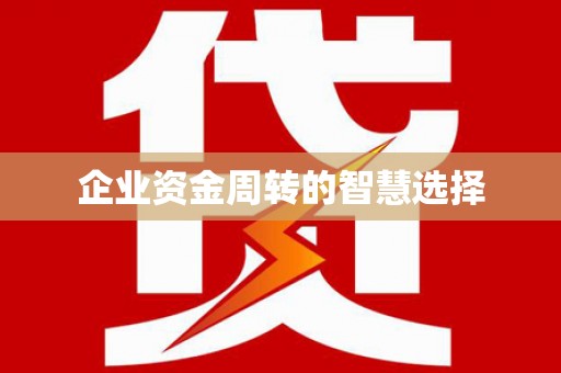 巴楚企业资金周转的智慧选择
