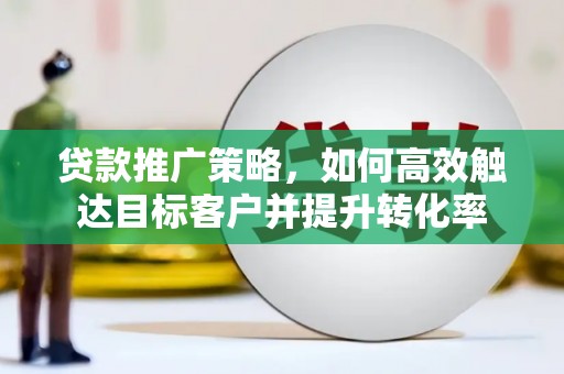 巴楚贷款推广策略，如何高效触达目标客户并提升转化率