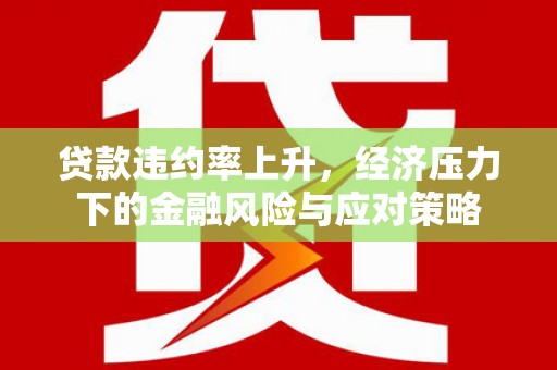 巴楚贷款违约率上升，经济压力下的金融风险与应对策略