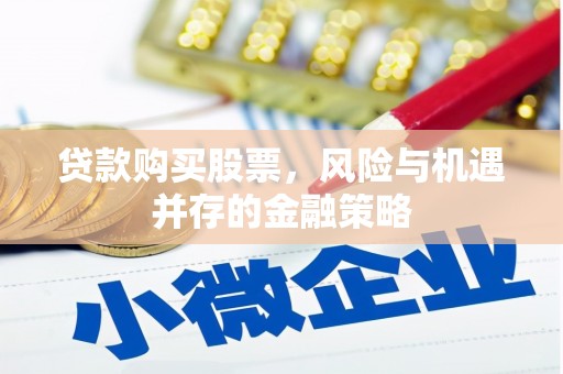 巴楚贷款购买股票，风险与机遇并存的金融策略