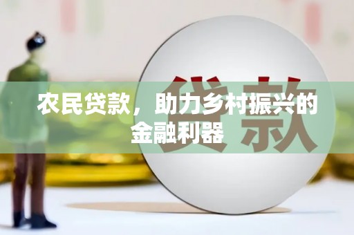 巴楚农民贷款，助力乡村振兴的金融利器