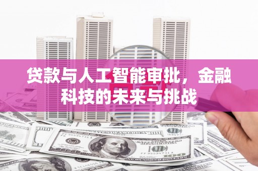 巴楚贷款与人工智能审批，金融科技的未来与挑战