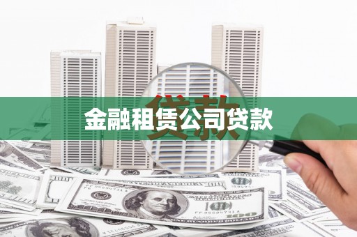 巴楚金融租赁公司贷款