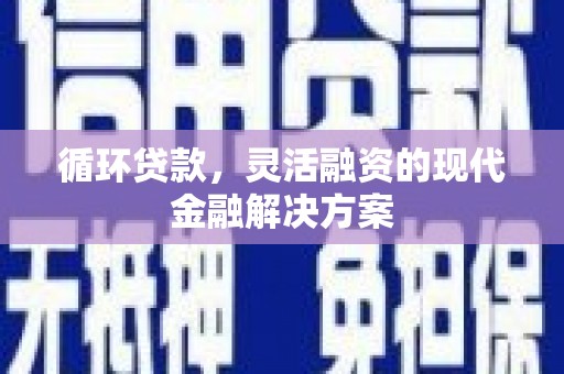 巴楚循环贷款，灵活融资的现代金融解决方案