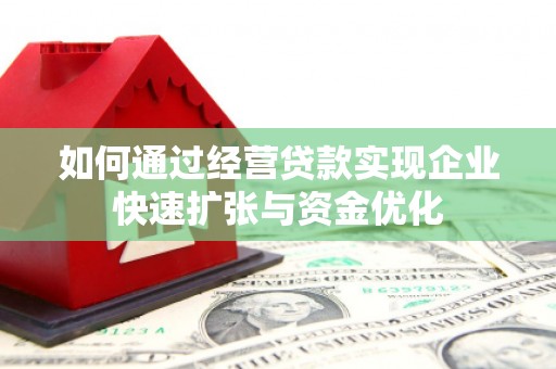 巴楚如何通过经营贷款实现企业快速扩张与资金优化