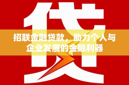 巴楚招联金融贷款，助力个人与企业发展的金融利器