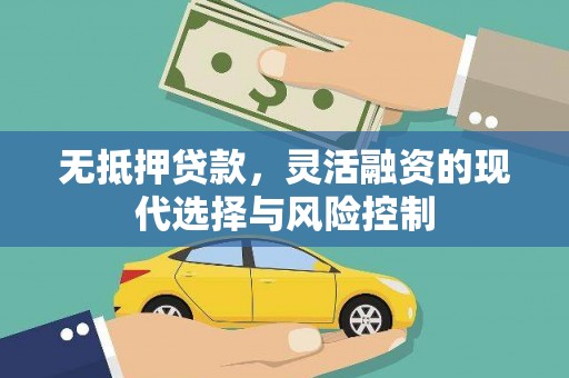 巴楚无抵押贷款，灵活融资的现代选择与风险控制