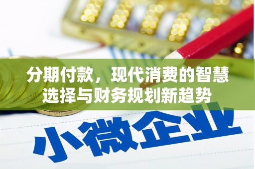 巴楚分期付款，现代消费的智慧选择与财务规划新趋势