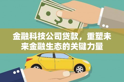 巴楚金融科技公司贷款，重塑未来金融生态的关键力量