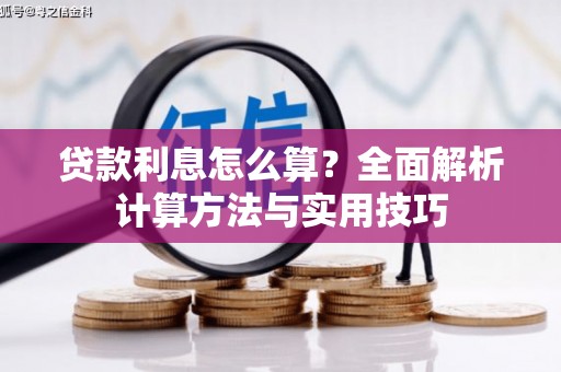 巴楚贷款利息怎么算？全面解析计算方法与实用技巧