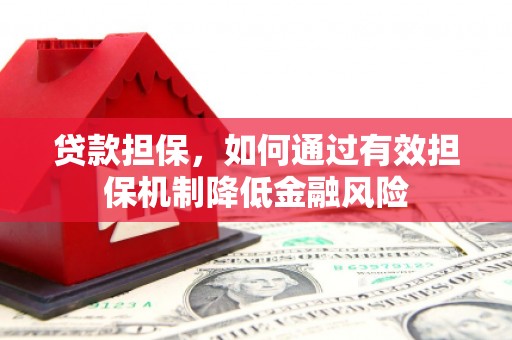 巴楚贷款担保，如何通过有效担保机制降低金融风险