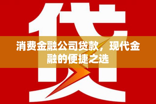巴楚消费金融公司贷款，现代金融的便捷之选