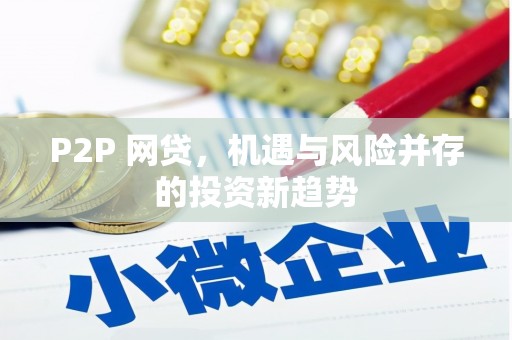 巴楚P2P 网贷，机遇与风险并存的投资新趋势