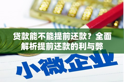 巴楚贷款能不能提前还款？全面解析提前还款的利与弊