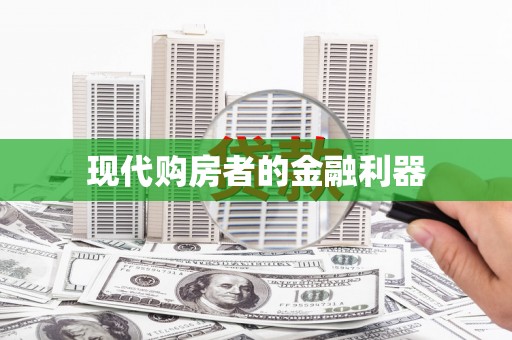 巴楚现代购房者的金融利器