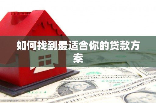 巴楚如何找到最适合你的贷款方案